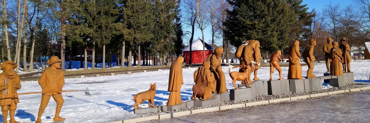 Zde si můžete prohlédnout exulantský vlak