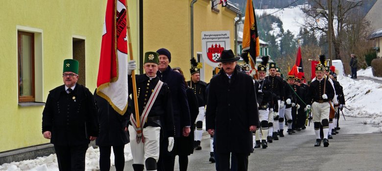 Hornický průvod u příležitosti dne založení města