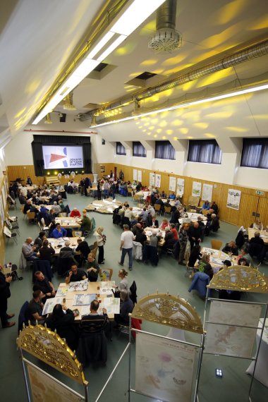View of the participants at the "Thinking ahead together" event
