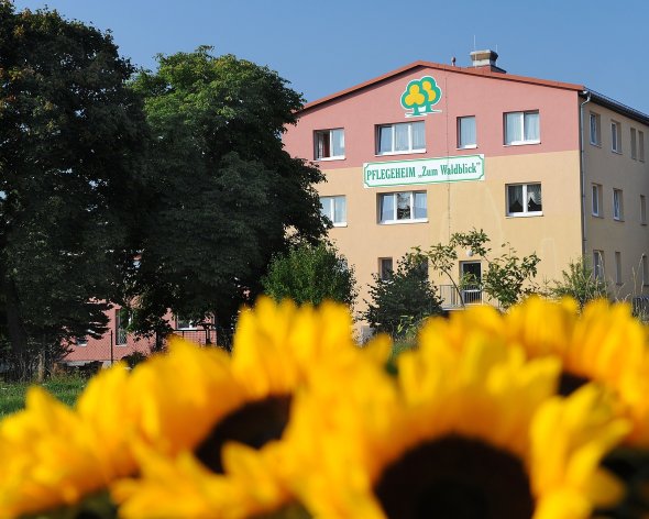 Ansicht des Pflegeheims